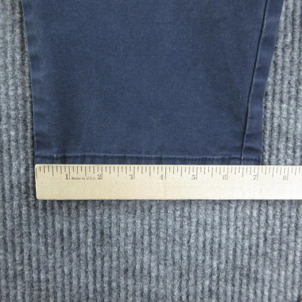 Banana Republic Pants Mens 38x30 Blue Weathered Mason Chino Slim 37x27.5*